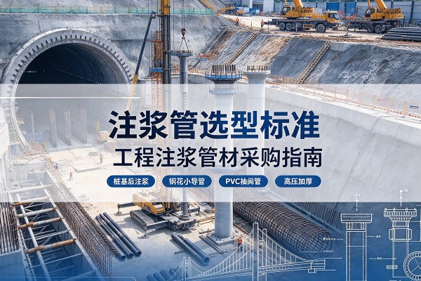 兴宁注浆管选型标准