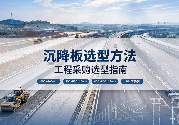 兴宁沉降板选择方法